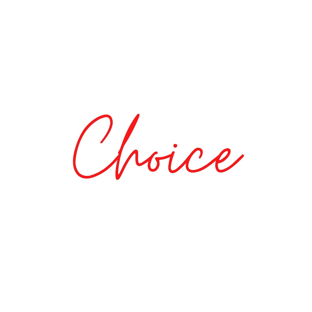 It's all about choice