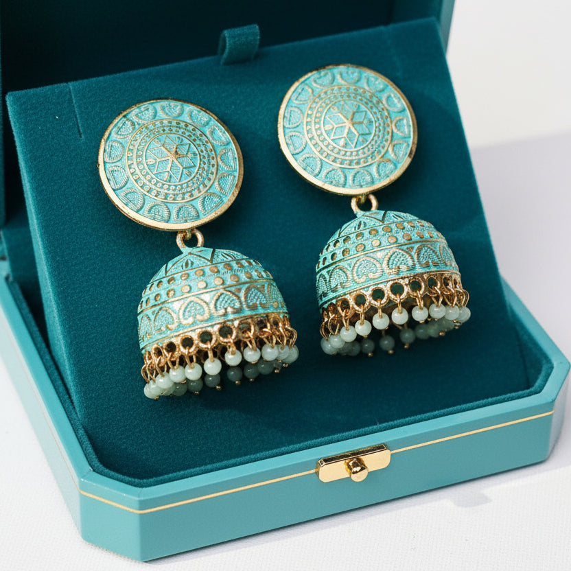 Elegant Traditional Jhumka Earrings for Women