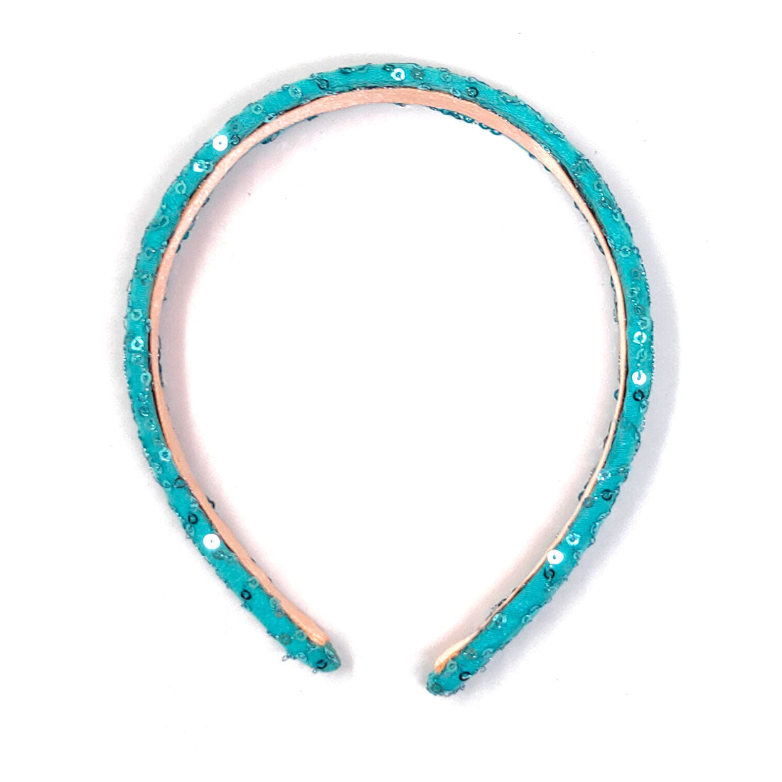 Anokhi Ada Handmade Fabric Stylish Hairband/Headband for Girls and Women (Sky Blue)-04-20H