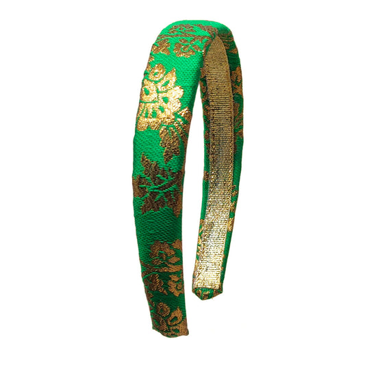 Anokhi Ada Handmade Fabric Hairband/Headband for Girls and Women (Light Green)-04-26H