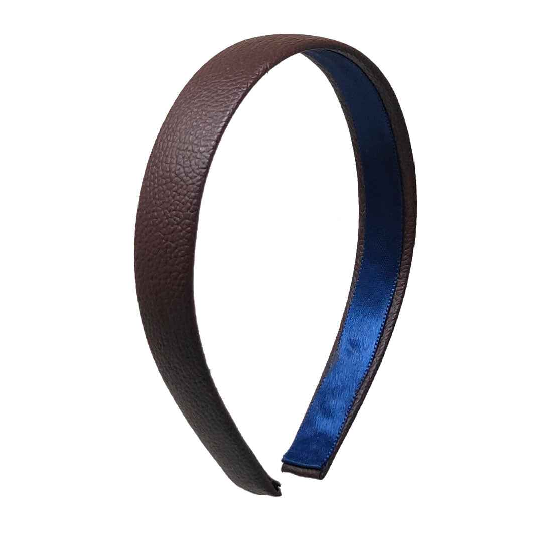 Anokhi Ada Faux  Leather on Plastic Hairband/Headband for Girls and Women (Brown)-05-05H