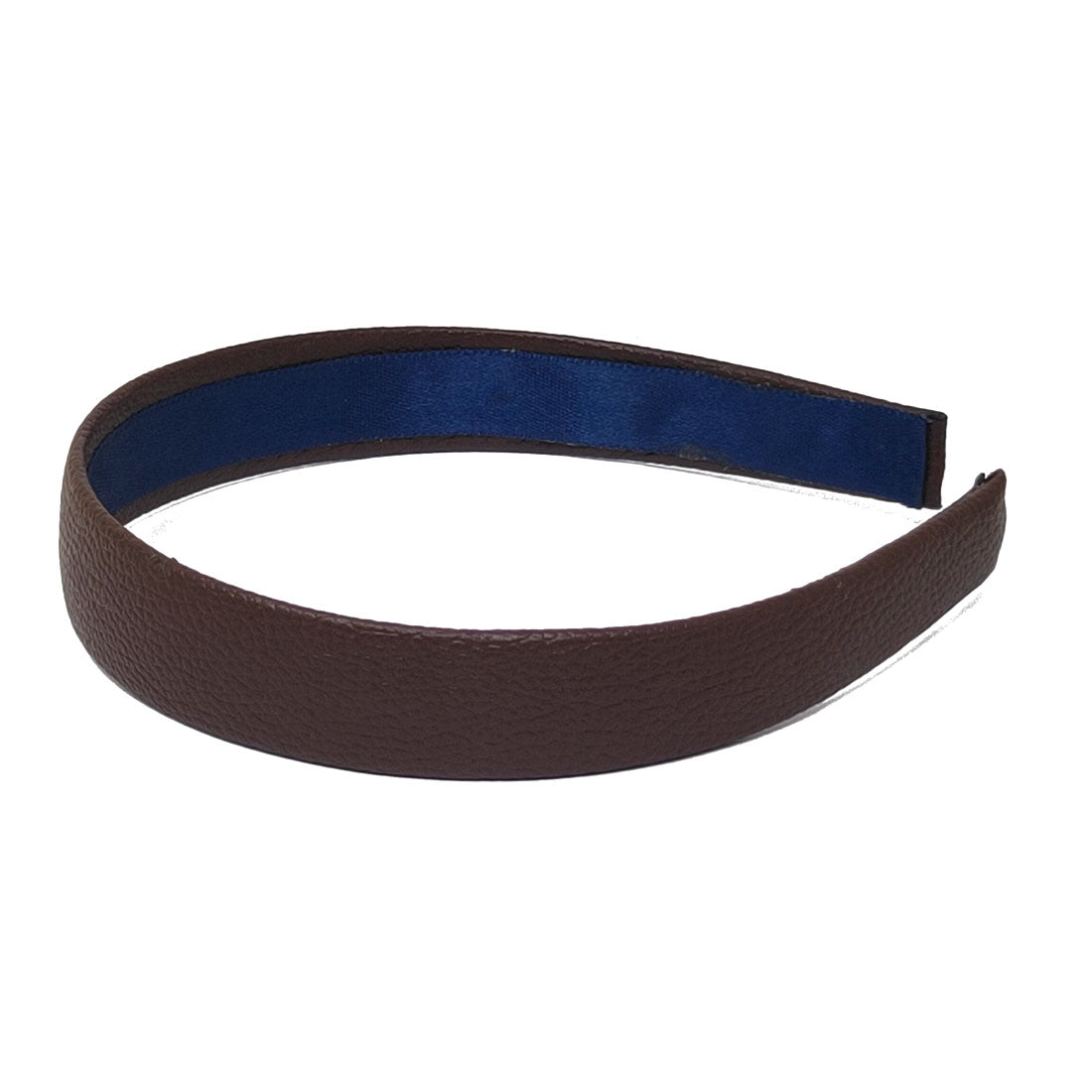 Anokhi Ada Faux  Leather on Plastic Hairband/Headband for Girls and Women (Brown)-05-05H