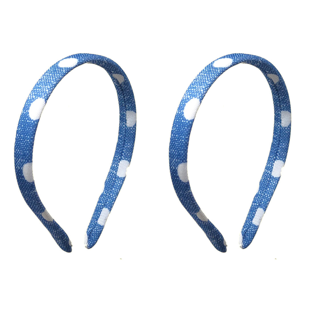 Anokhi Ada Handmade Dots Print Fabric on Plastic for Girls and Women (Blue)-05-10H