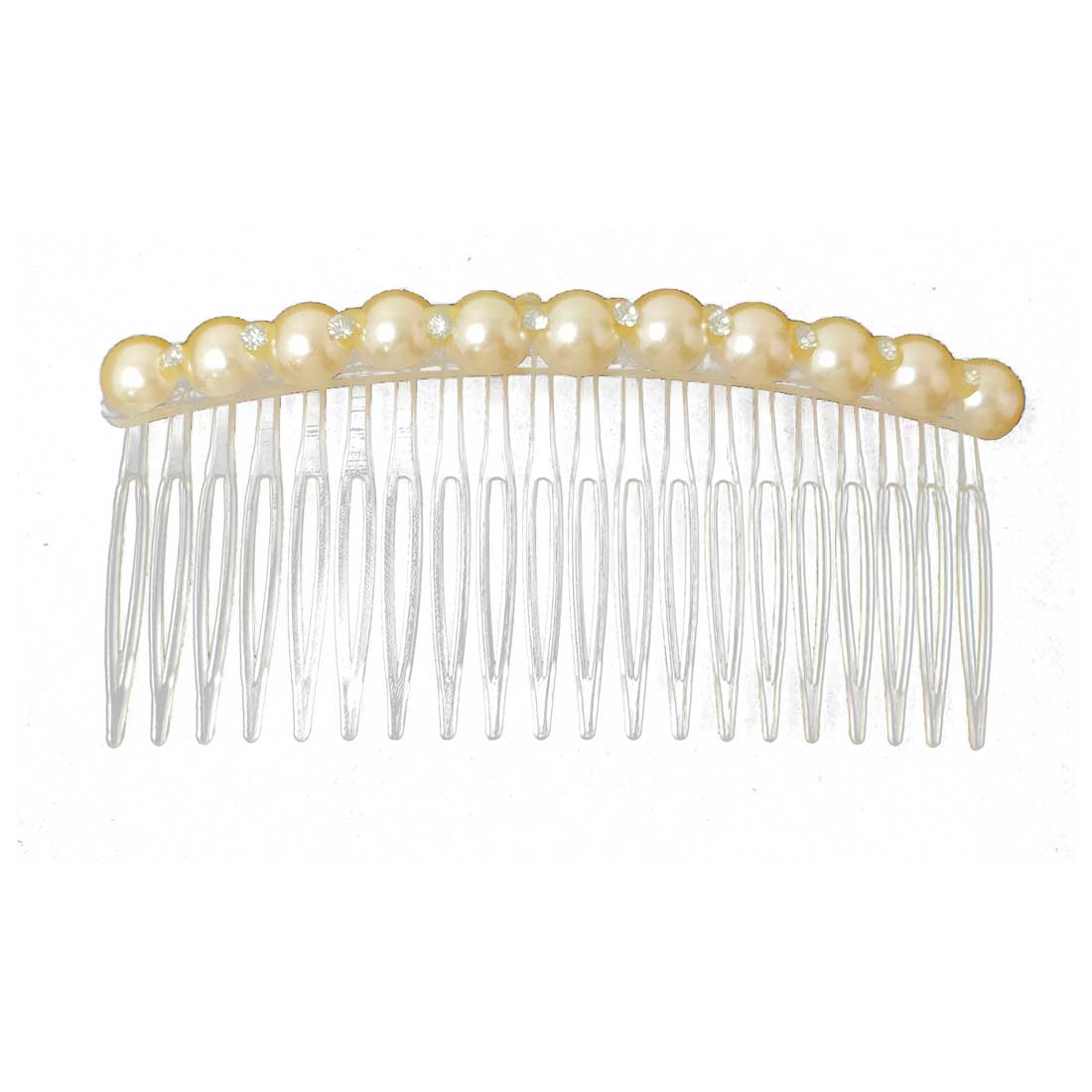 Anokhi Ada Hair Comb Clip for Women and Girls, Latte (07-04)