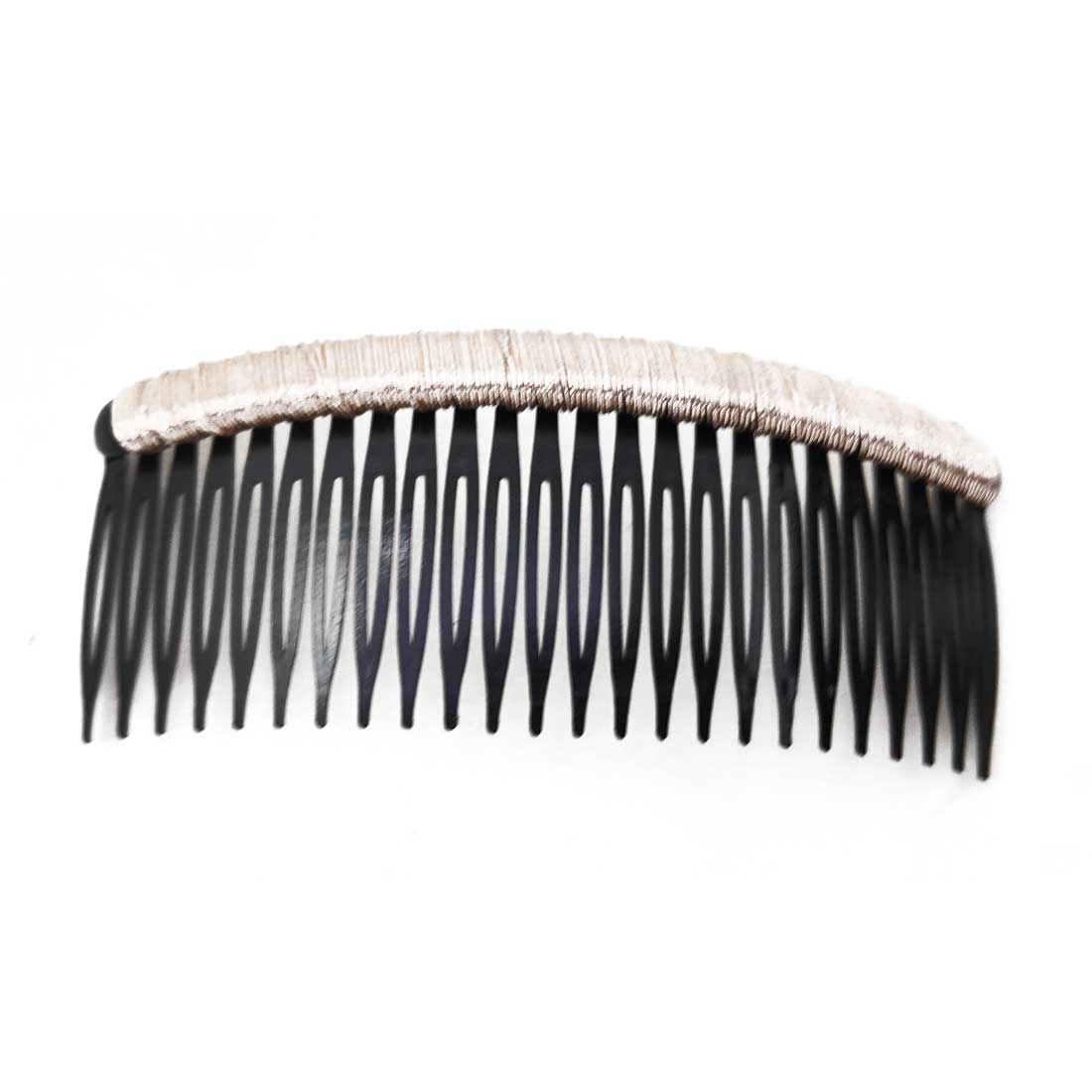 Anokhi Ada Hair Comb Clip for Women and Girls, Black (07-07)