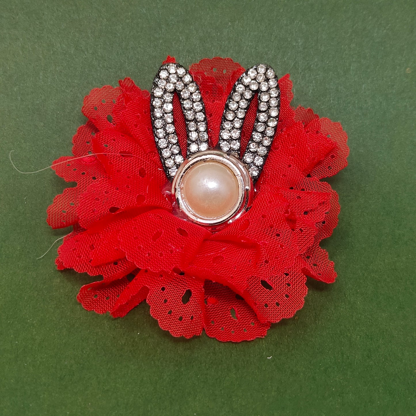 Floral Hair Clips for Kids and Girls (10-11)