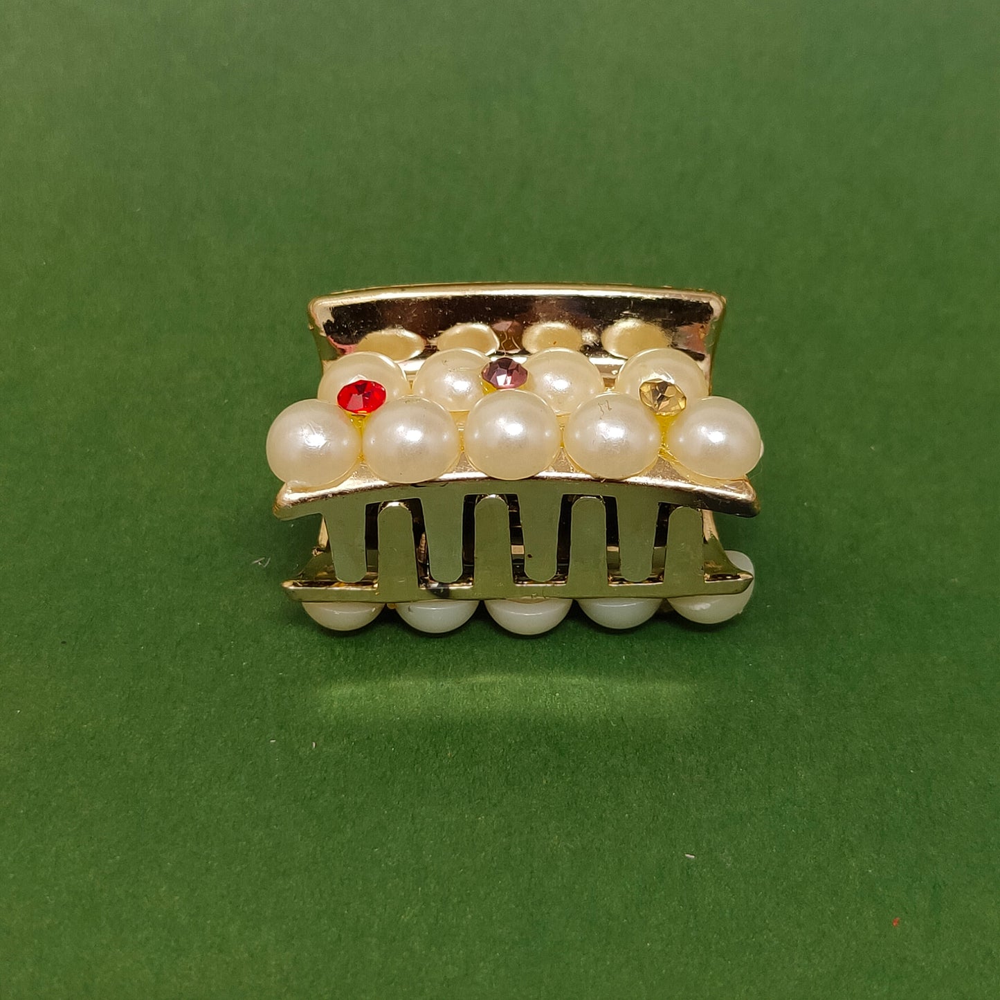 Small Fancy Beads Hair Clips/Hair Claw for Girls and Women (10-17)
