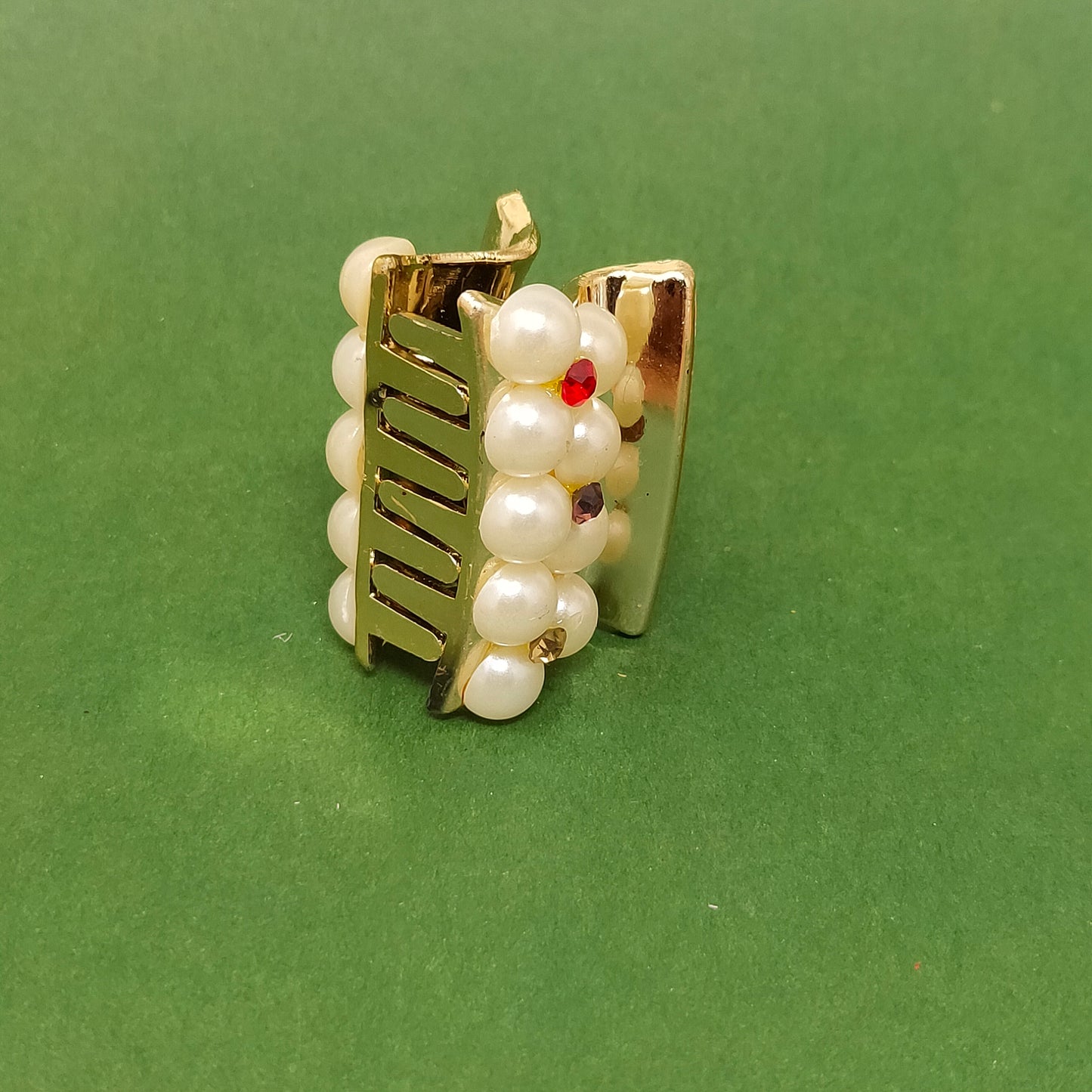 Small Fancy Beads Hair Clips/Hair Claw for Girls and Women (10-17)