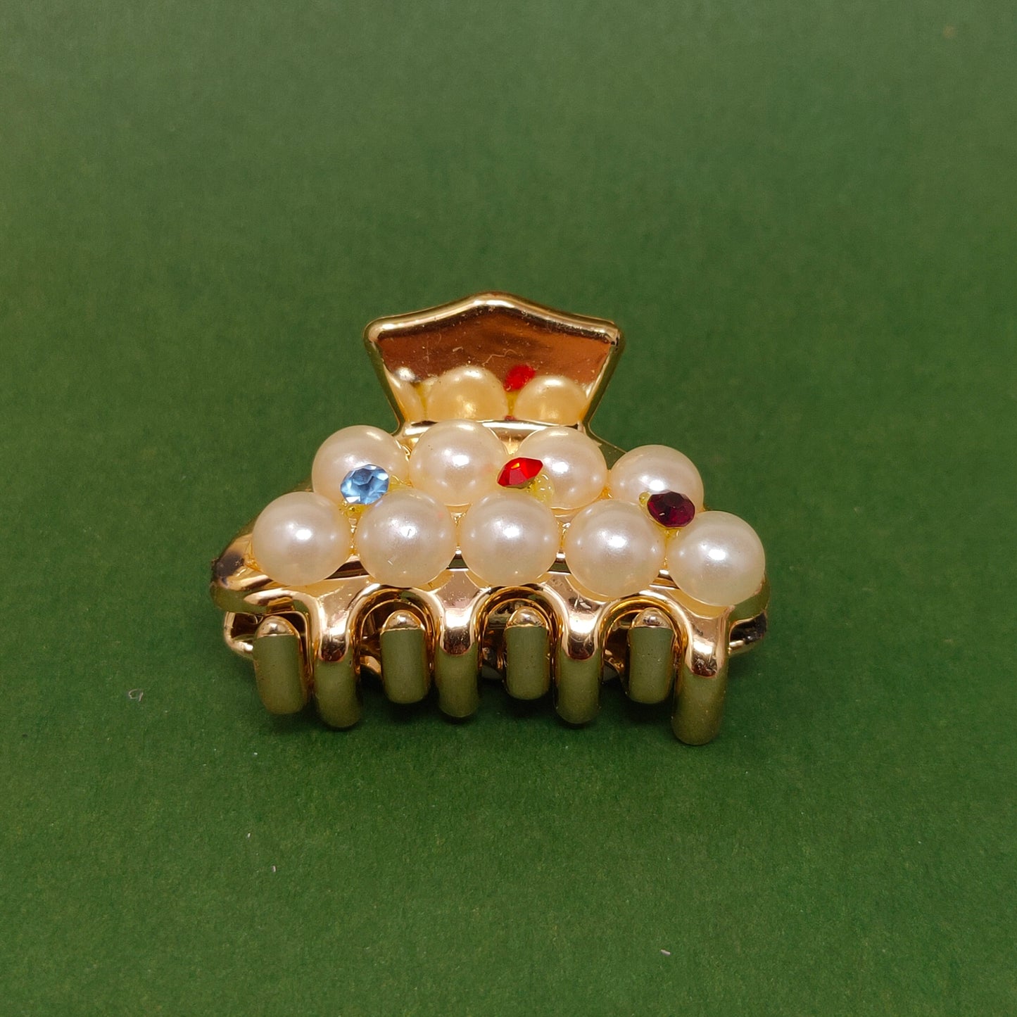 Small Fancy Beads Hair Clips/Hair Claw for Girls and Women (10-14)