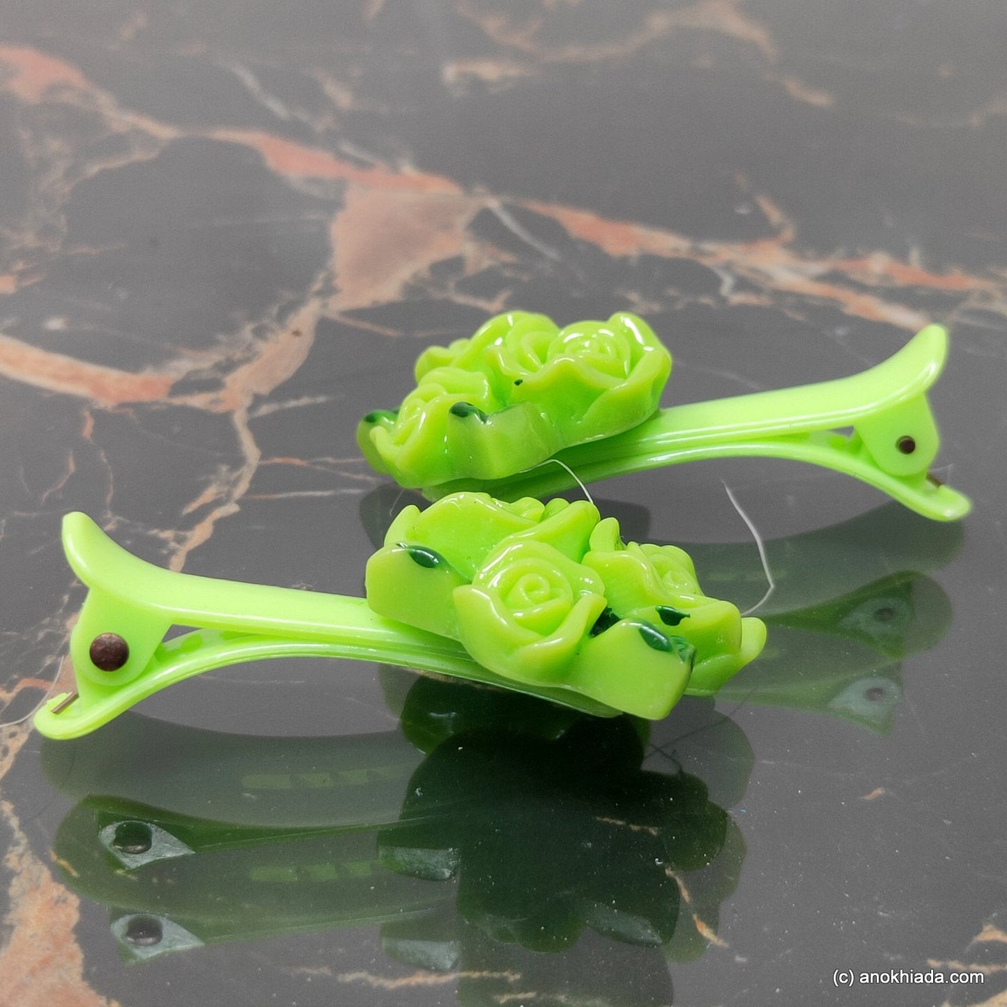 Anokhi Ada Floral Hair Clips for Kids and Girls (10-31)