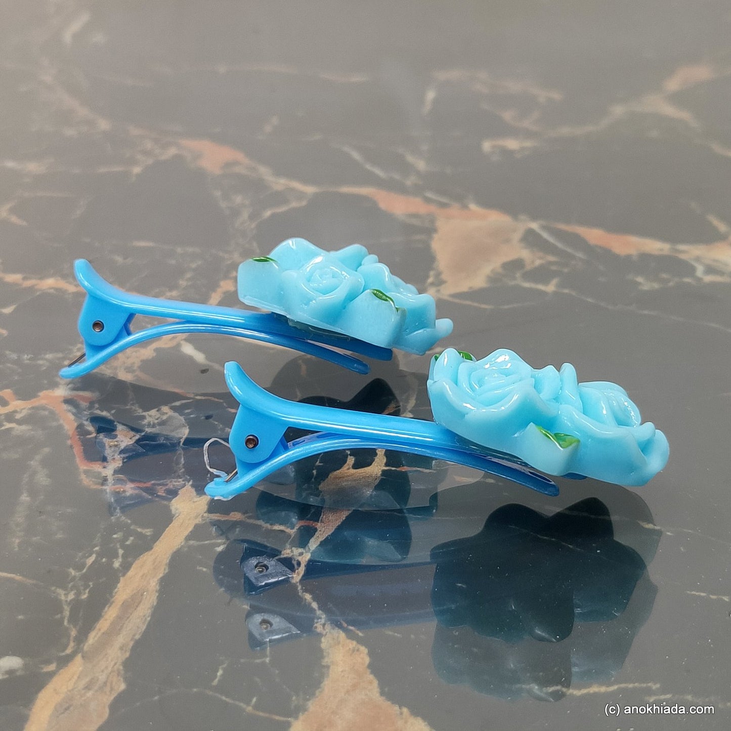 Anokhi Ada Floral Hair Clips for Kids and Girls (10-32)