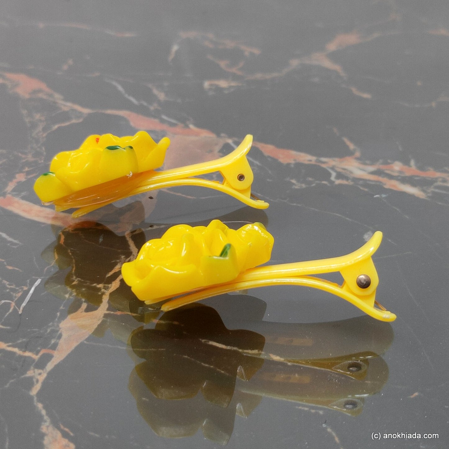 Anokhi Ada Floral Hair Clips for Kids and Girls (10-33)