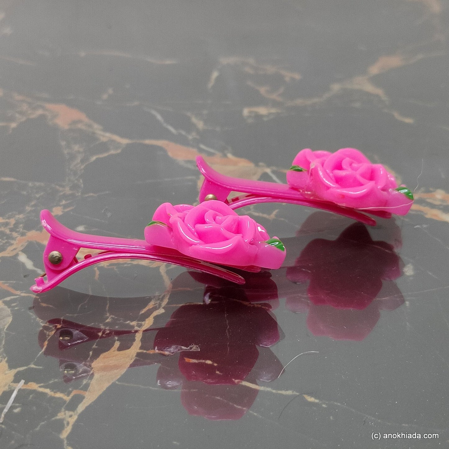 Anokhi Ada Floral Hair Clips for Kids and Girls (10-34)