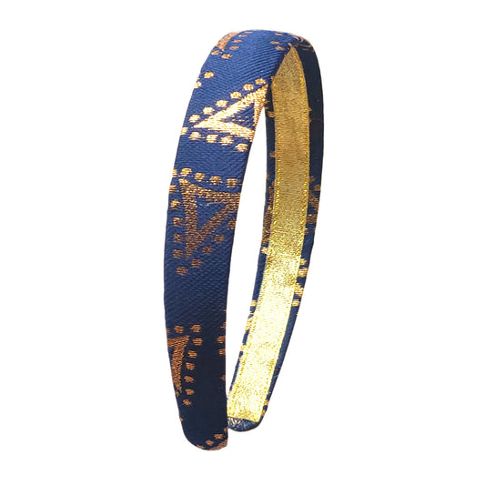 Anokhi Ada Handmade Fabric Hairband/Headband for Girls and Women (Violet)-14-01H