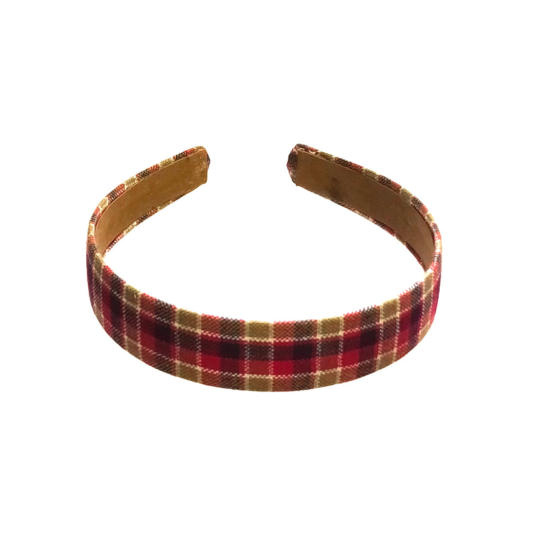 Anokhi Ada Handmade Multi-colour Check Design Fabric Hairband/Headband for Girls and Women -14-08H