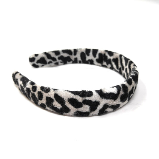 Anokhi Ada Handmade Animal Print Design Velvet Hairband/Headband for Girls and Women -14-40