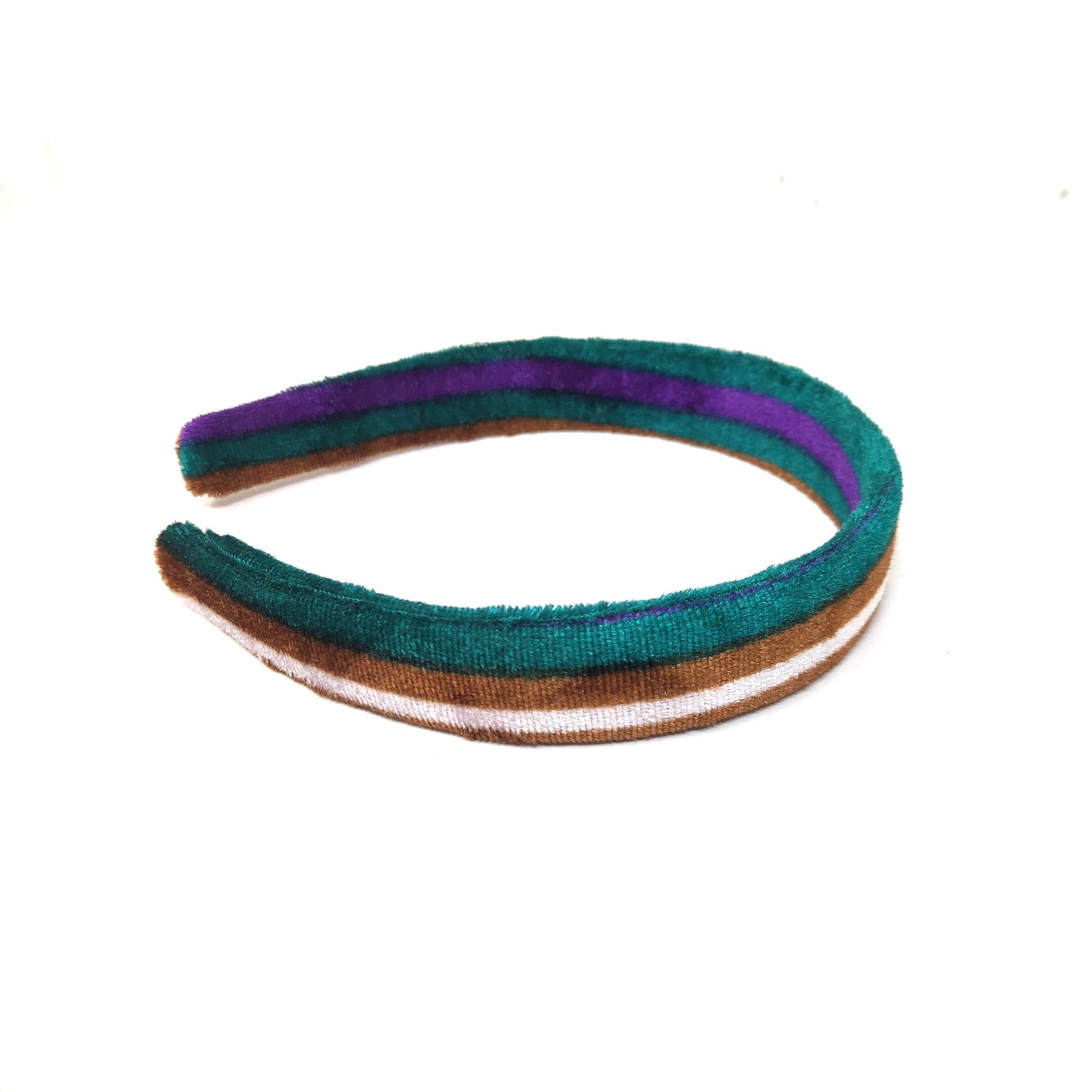 Anokhi Ada Handmade Printed Velvet Hairband/Headband for Girls and Women -14-41