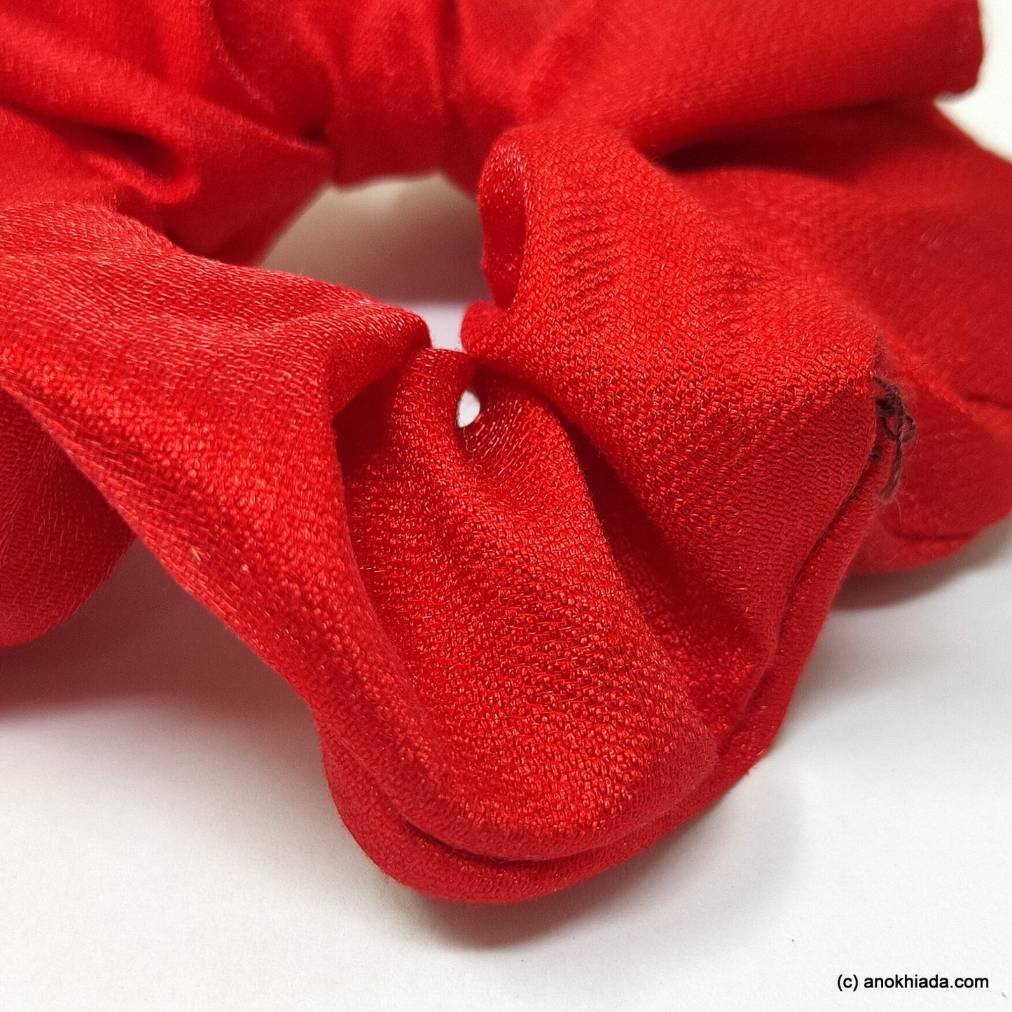 Anokhi Ada Handmade Fabric Scrunchie for Girls and Women (15-109 Scrunchie)