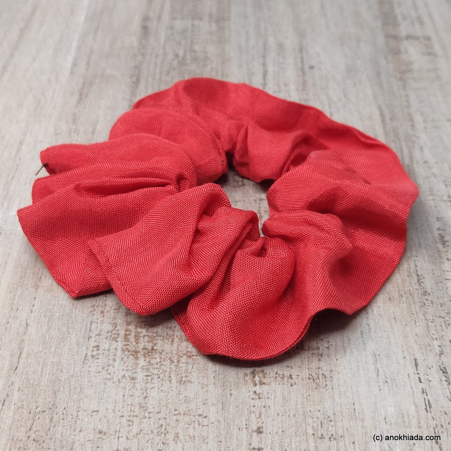 Anokhi Ada Handmade Fabric Scrunchie for Girls and Women (15-129 Scrunchie)