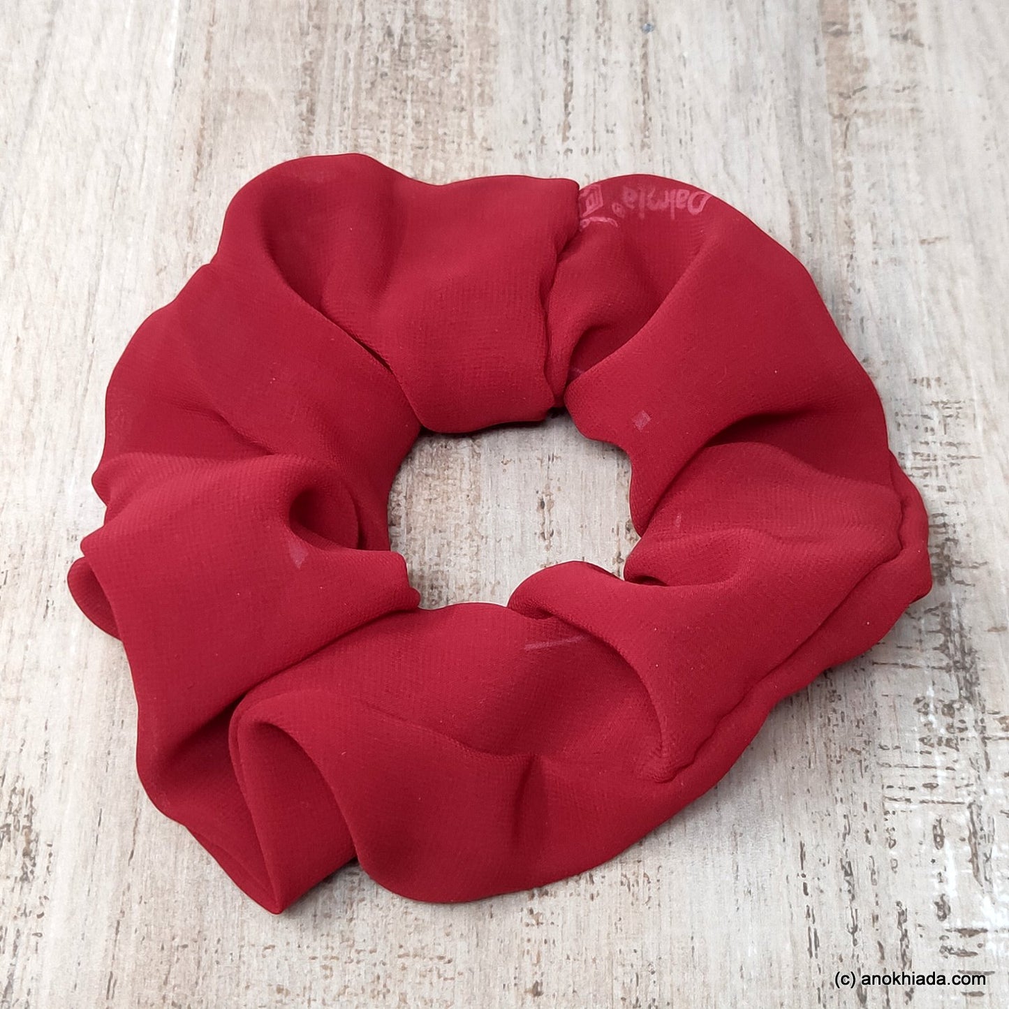 Anokhi Ada Handmade Fabric Scrunchie for Girls and Women (15-133 Scrunchie)