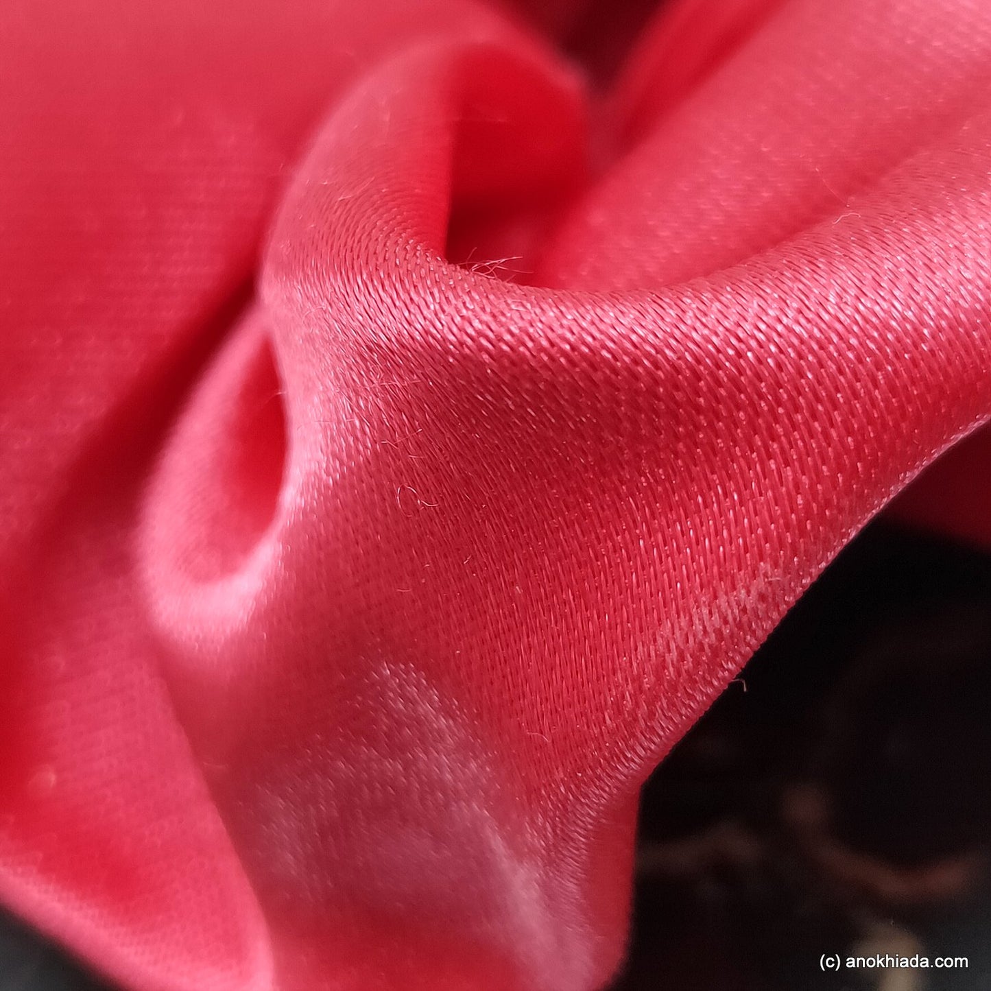 Anokhi Ada Handmade Satin Scrunchie for Girls and Women (15-161 Scrunchie)