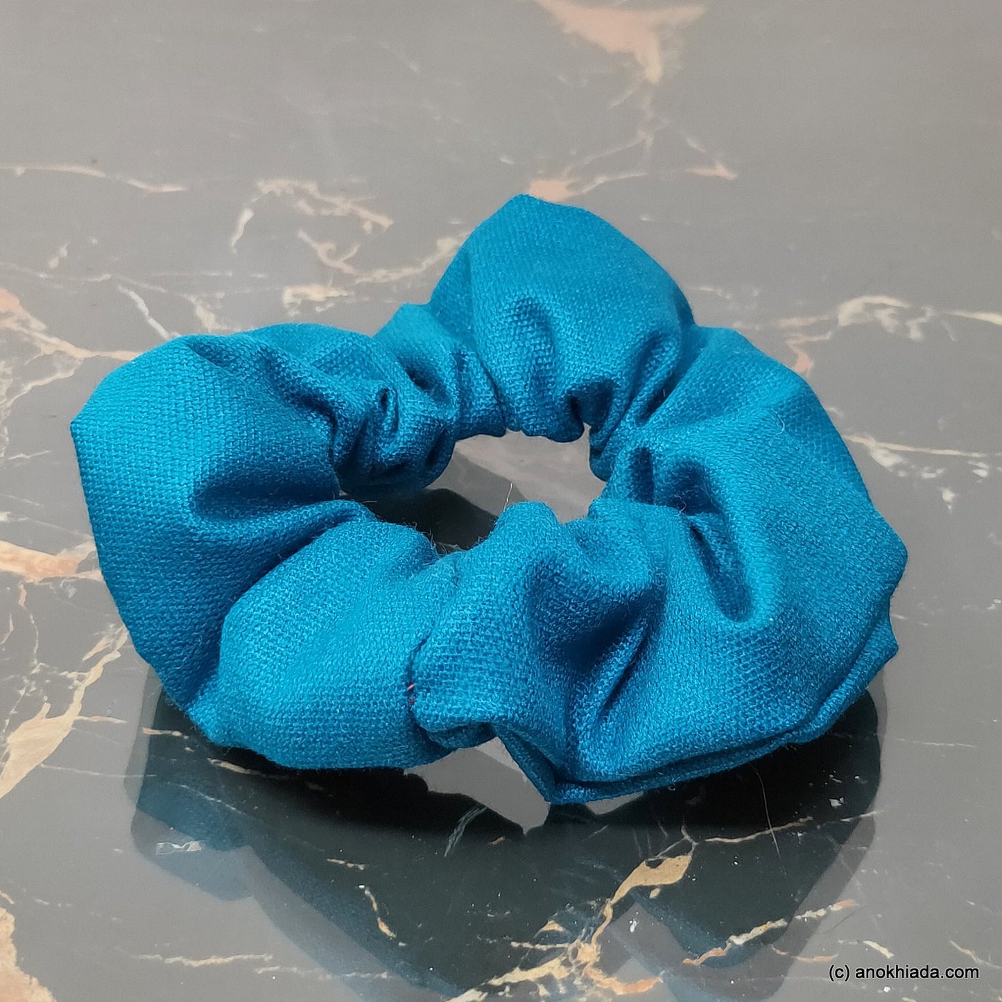 Anokhi Ada Handmade Fabric Scrunchie for Girls and Women (15-176 Scrunchie)