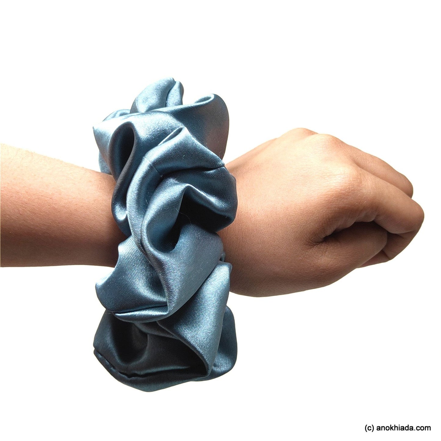 Slate Grey Scrunchie (23-04 Scrunchie)
