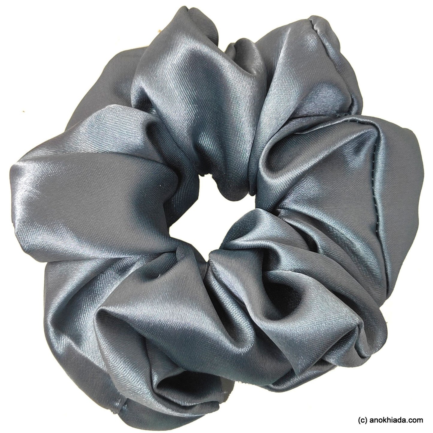 Slate Grey Scrunchie (23-04 Scrunchie)