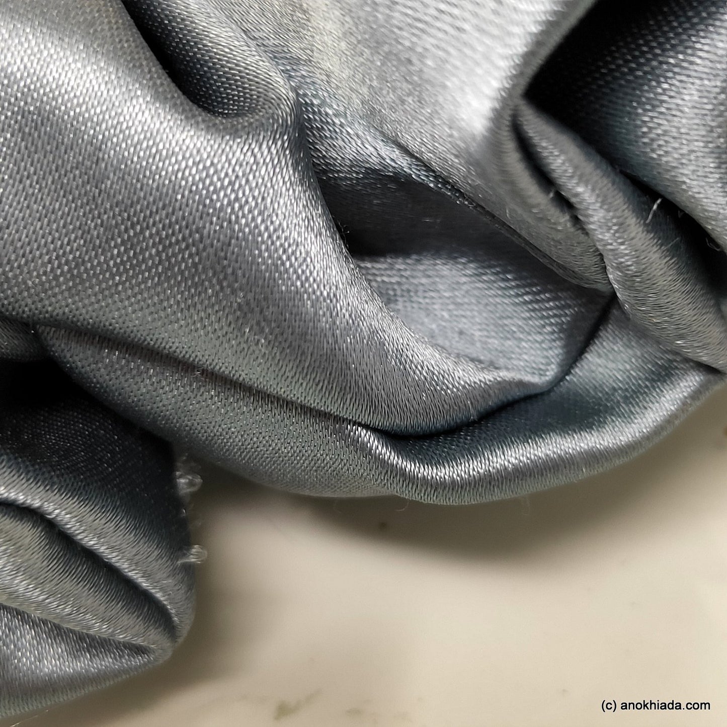 Slate Grey Scrunchie (23-04 Scrunchie)