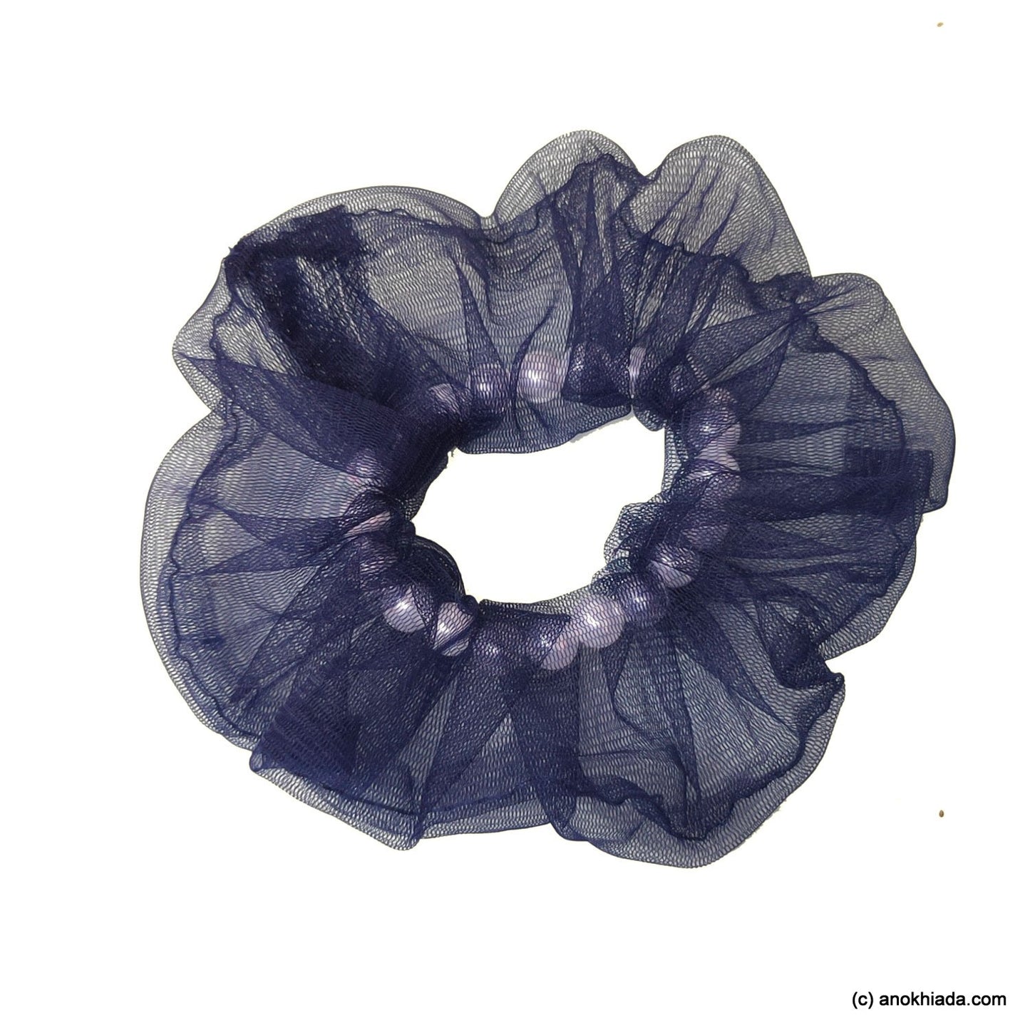 Blue Berry Net Scrunchie (15-240 Scrunchie)