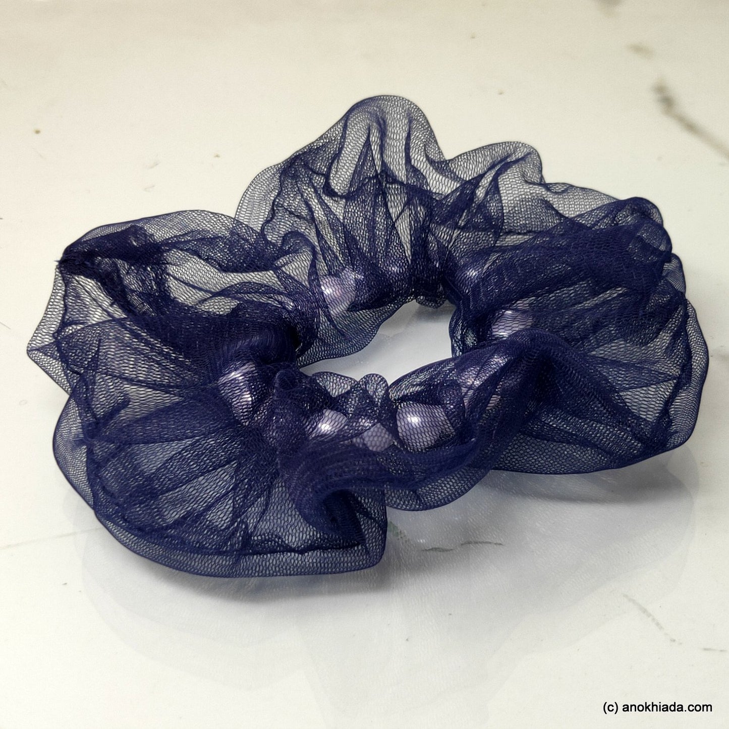 Blue Berry Net Scrunchie (15-240 Scrunchie)