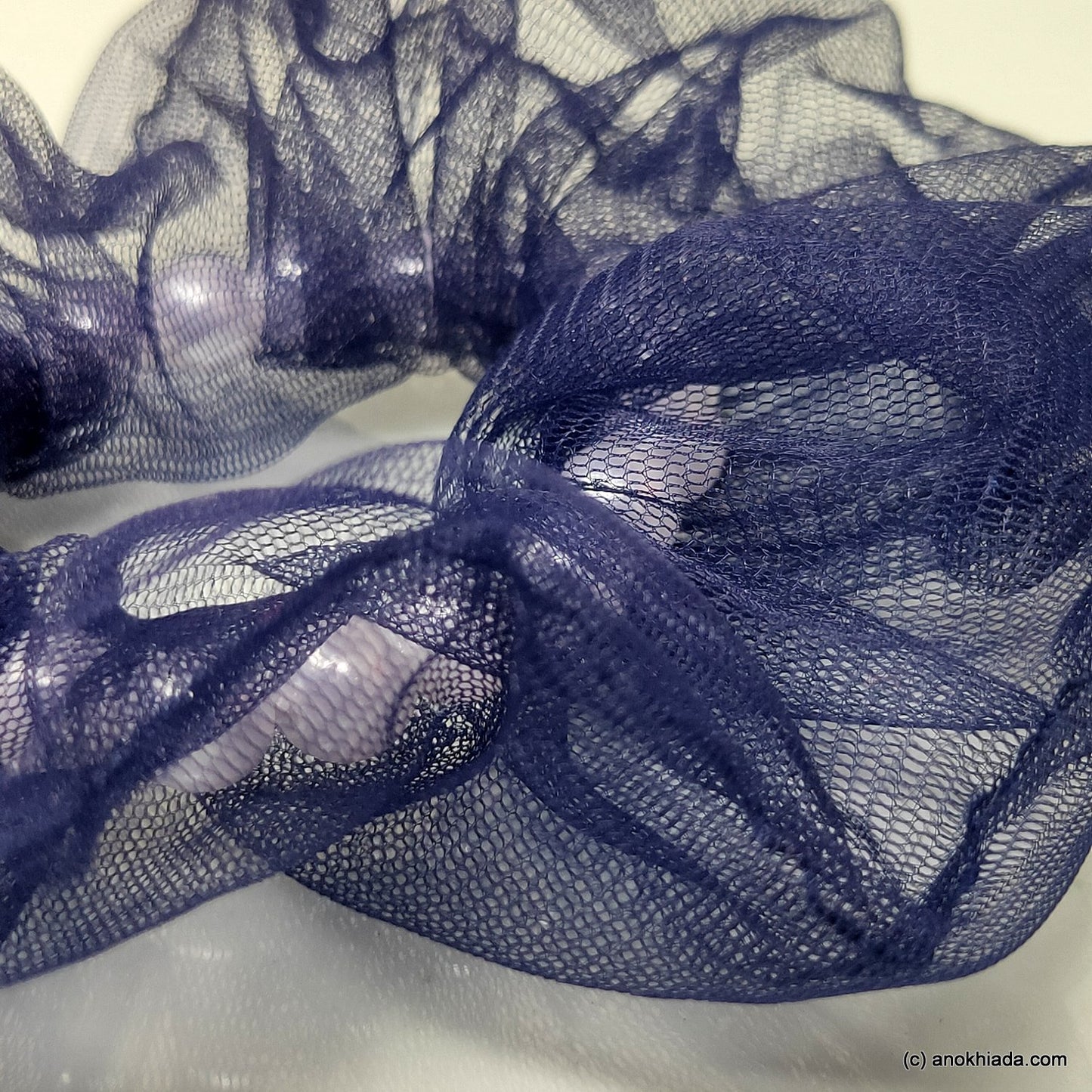 Blue Berry Net Scrunchie (15-240 Scrunchie)