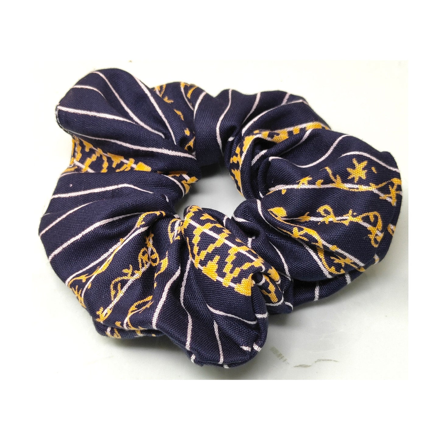 Small Denim Blue Scrunchie (15-322 Scrunchie)
