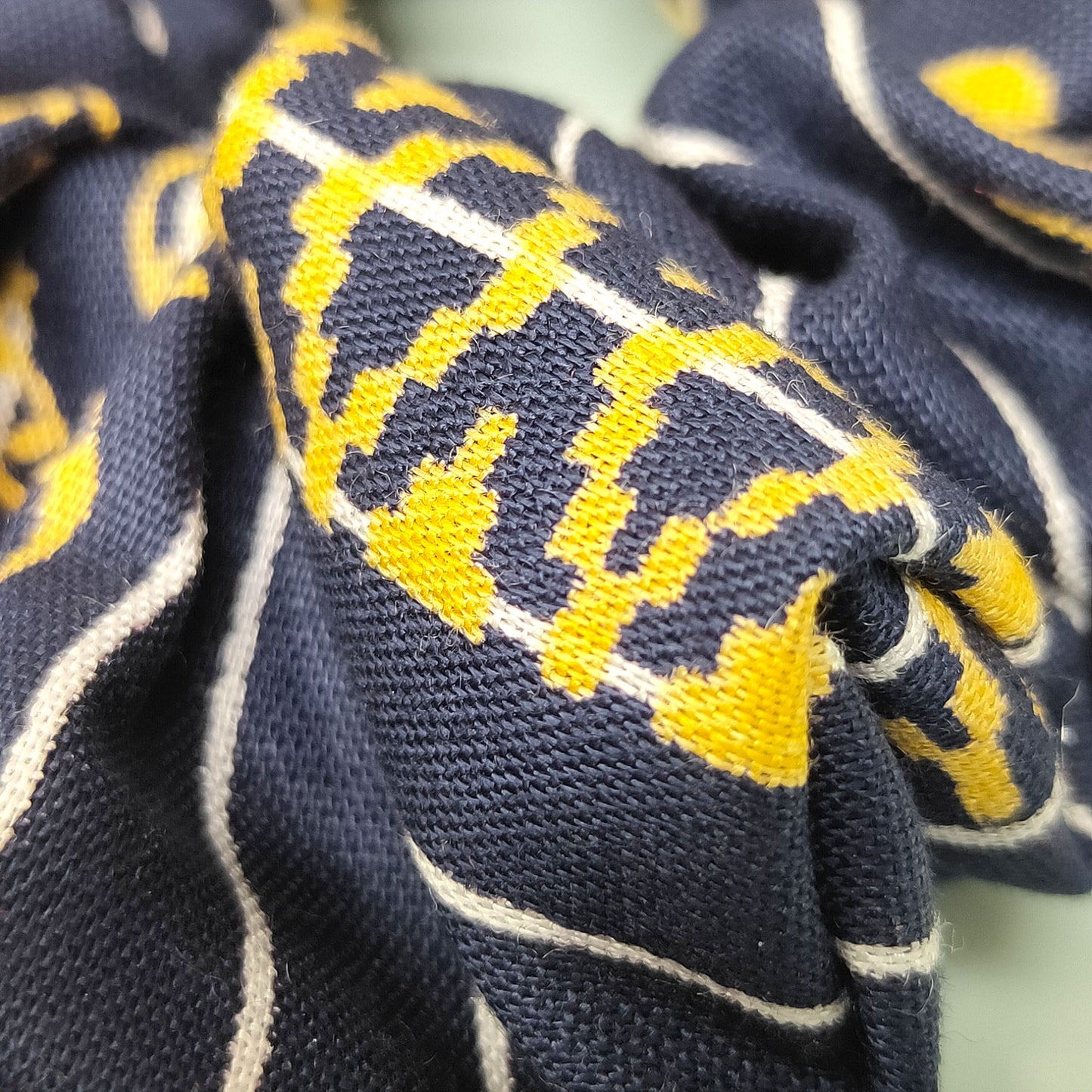 Small Denim Blue Scrunchie (15-322 Scrunchie)