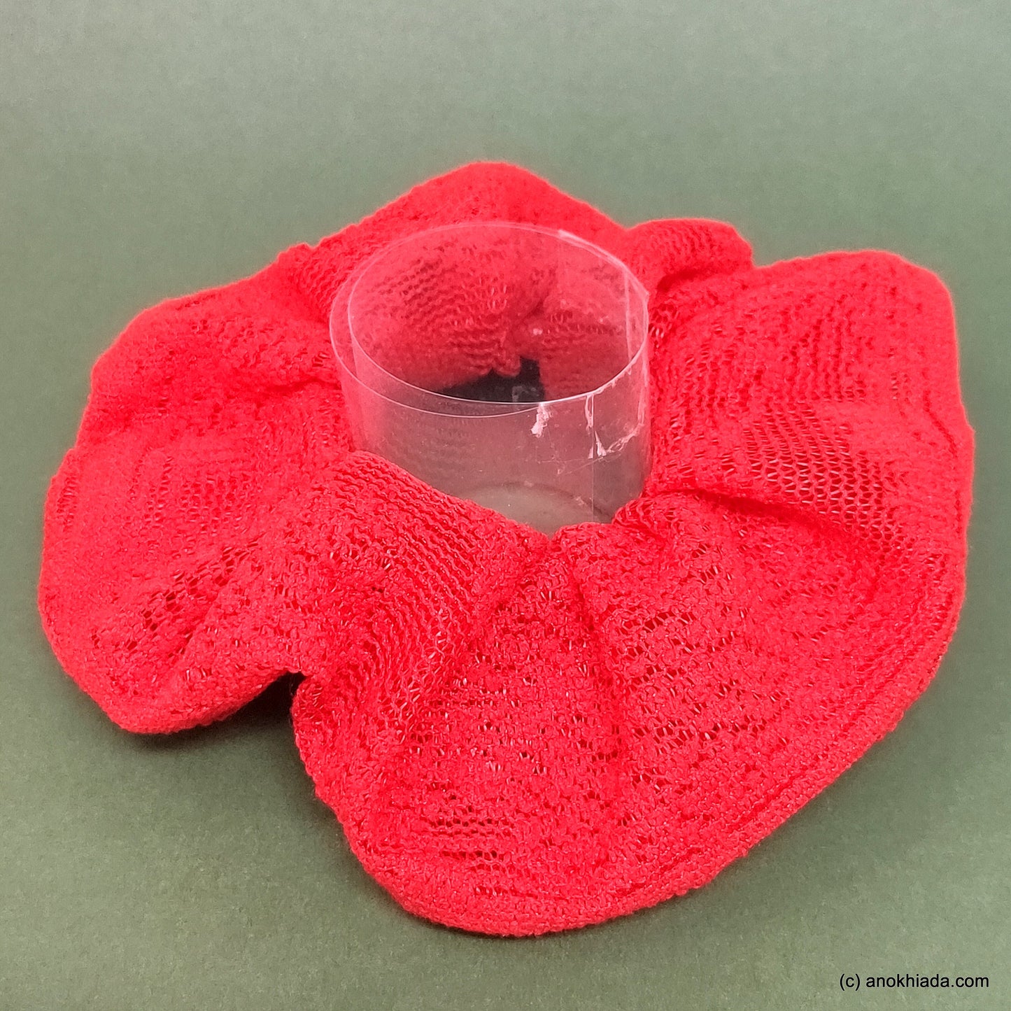 Anokhi Ada Handmade Net Fabric Scrunchie for Girls and Women (15-35 Scrunchie)