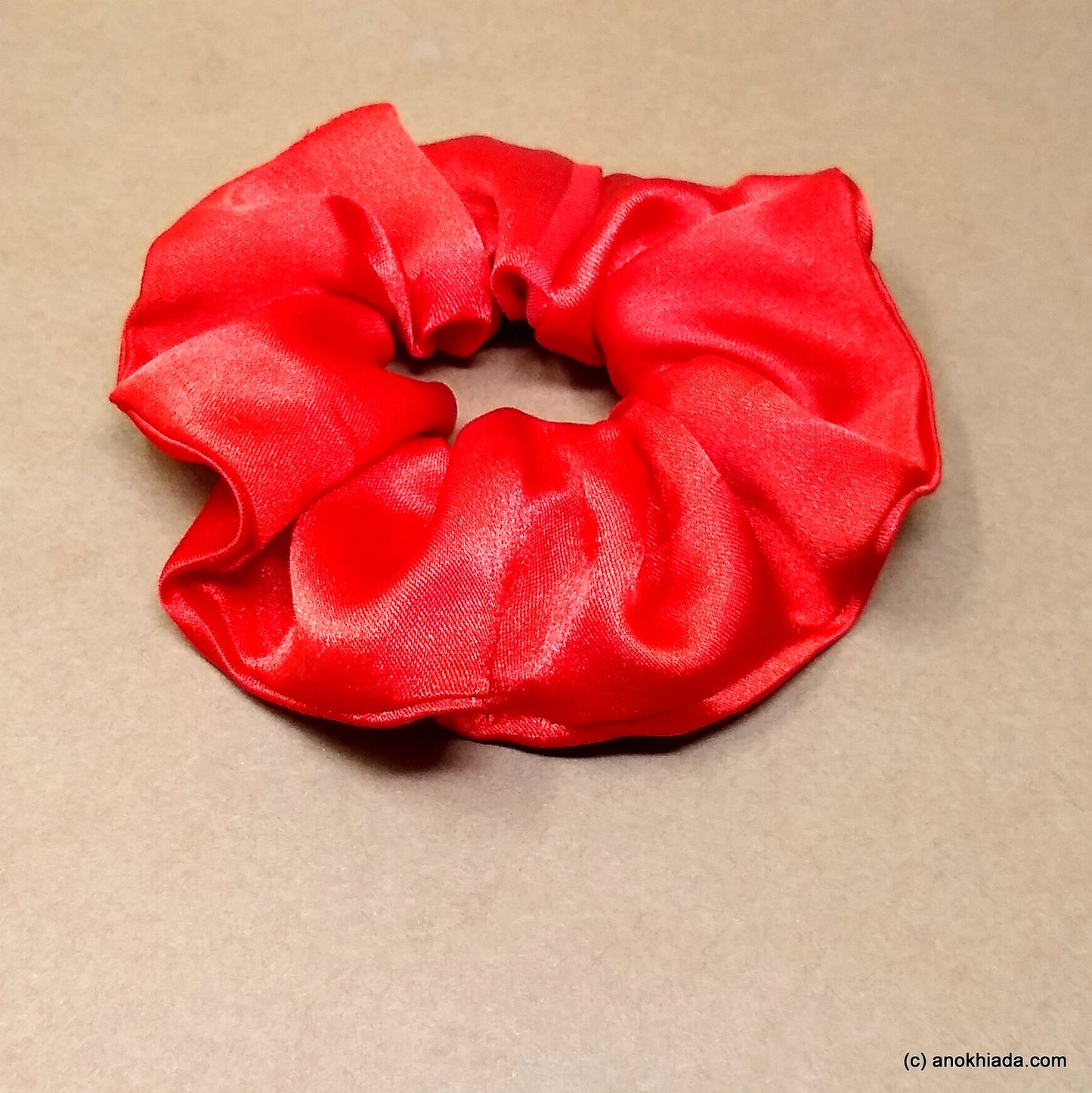 Anokhi Ada Handmade Satin Scrunchie for Girls and Women (15-45 Scrunchie)