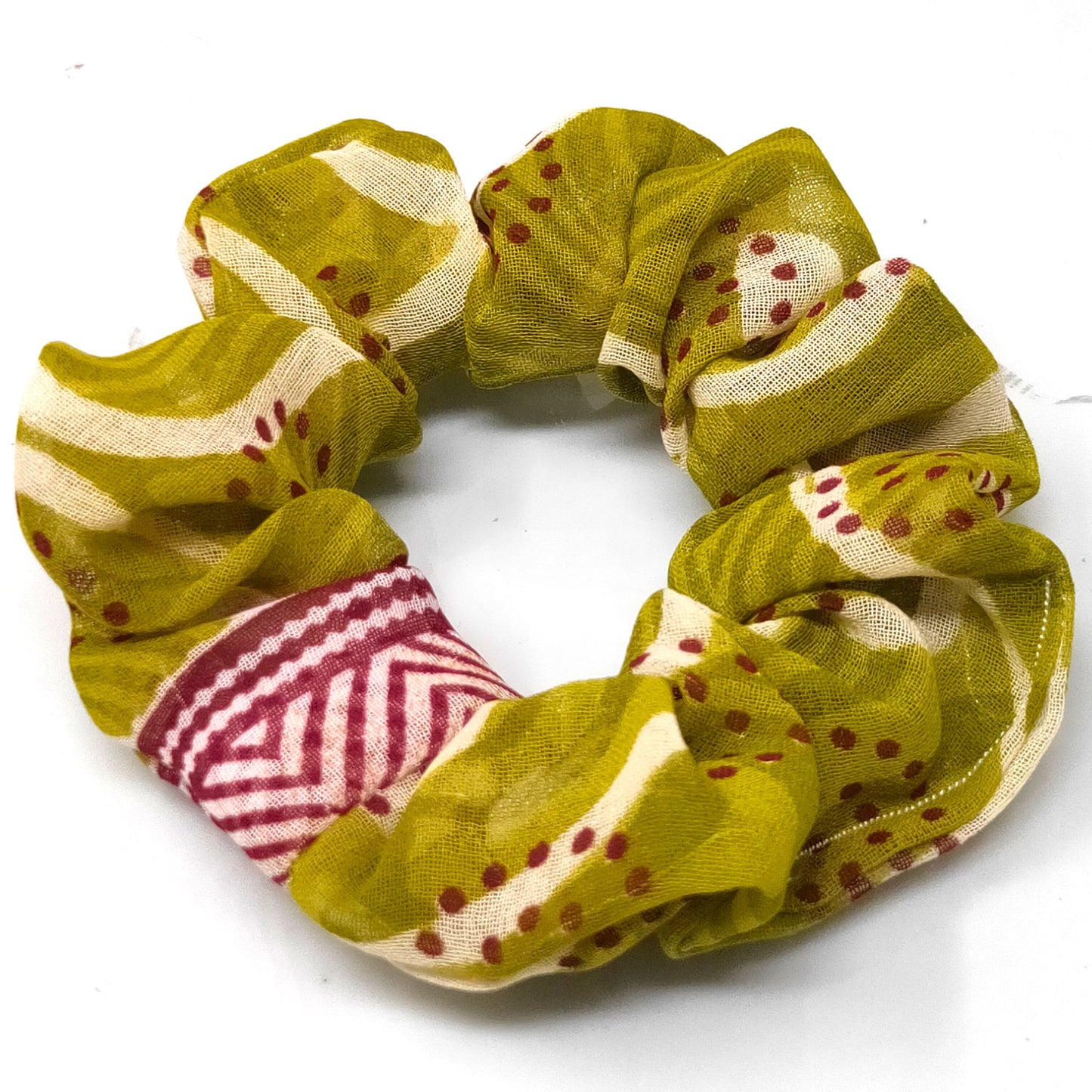 Anokhi Ada Fabric Scrunchie for Girls and Women (15-86 Scrunchie)