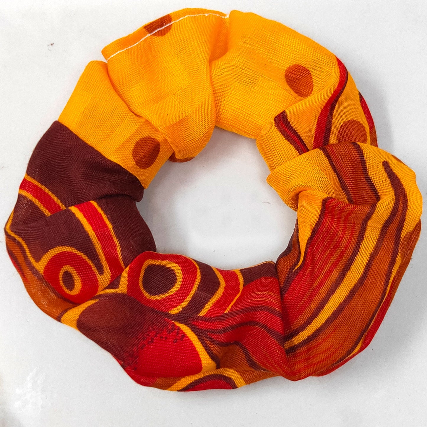 Anokhi Ada Fabric Scrunchie for Girls and Women (15-88 Scrunchie)