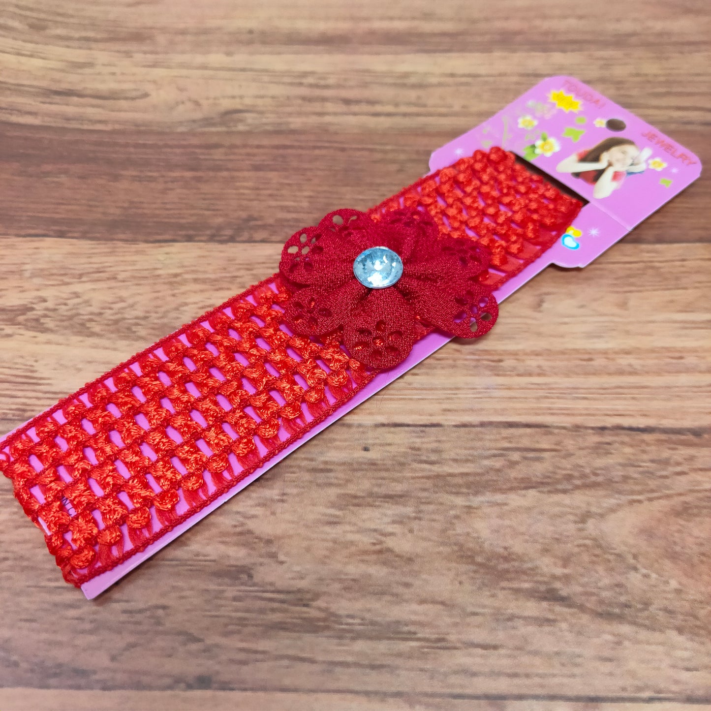 Floral Soft Stretchy Headbands for Baby Girls and Newborn (17-16 Baby Headband)