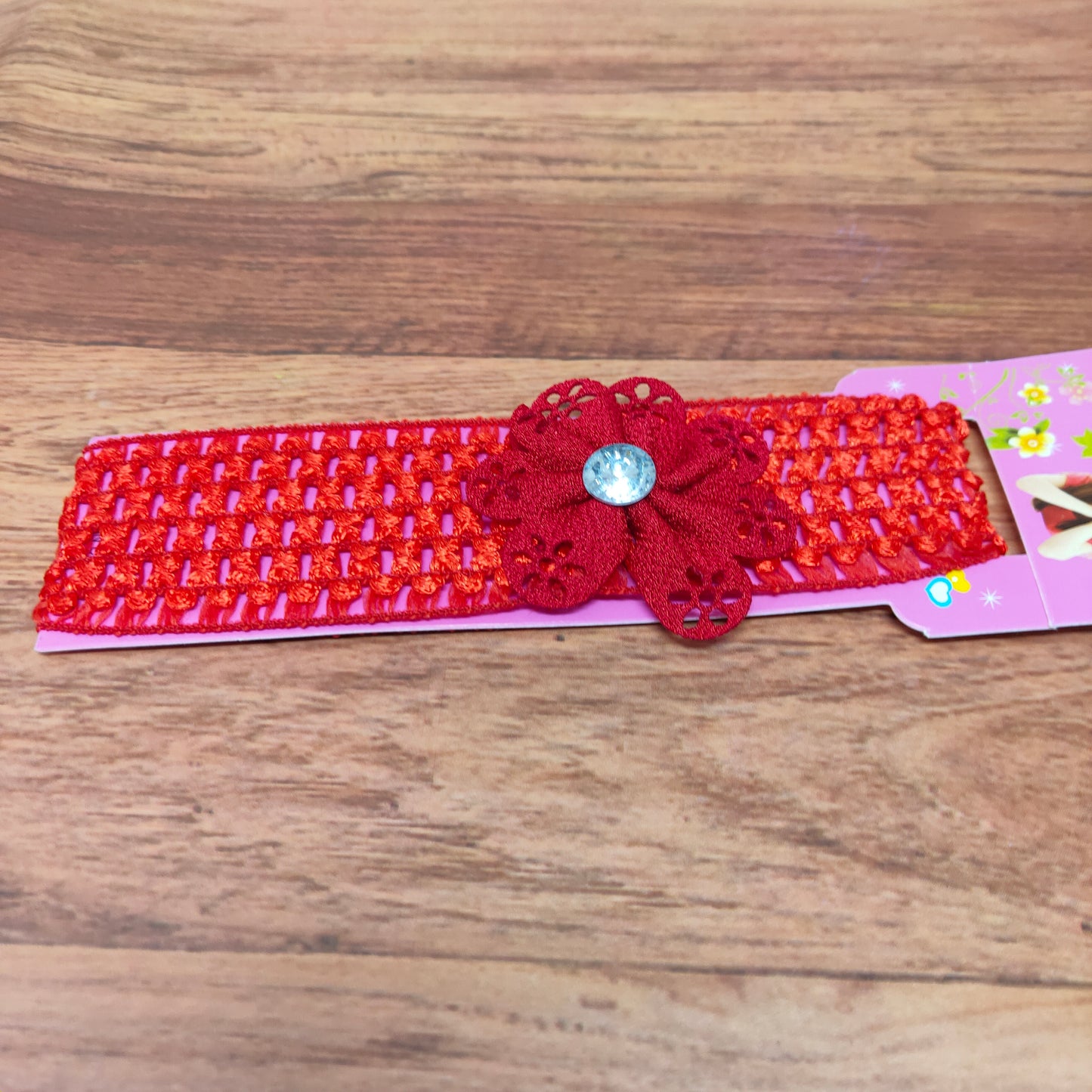 Floral Soft Stretchy Headbands for Baby Girls and Newborn (17-16 Baby Headband)