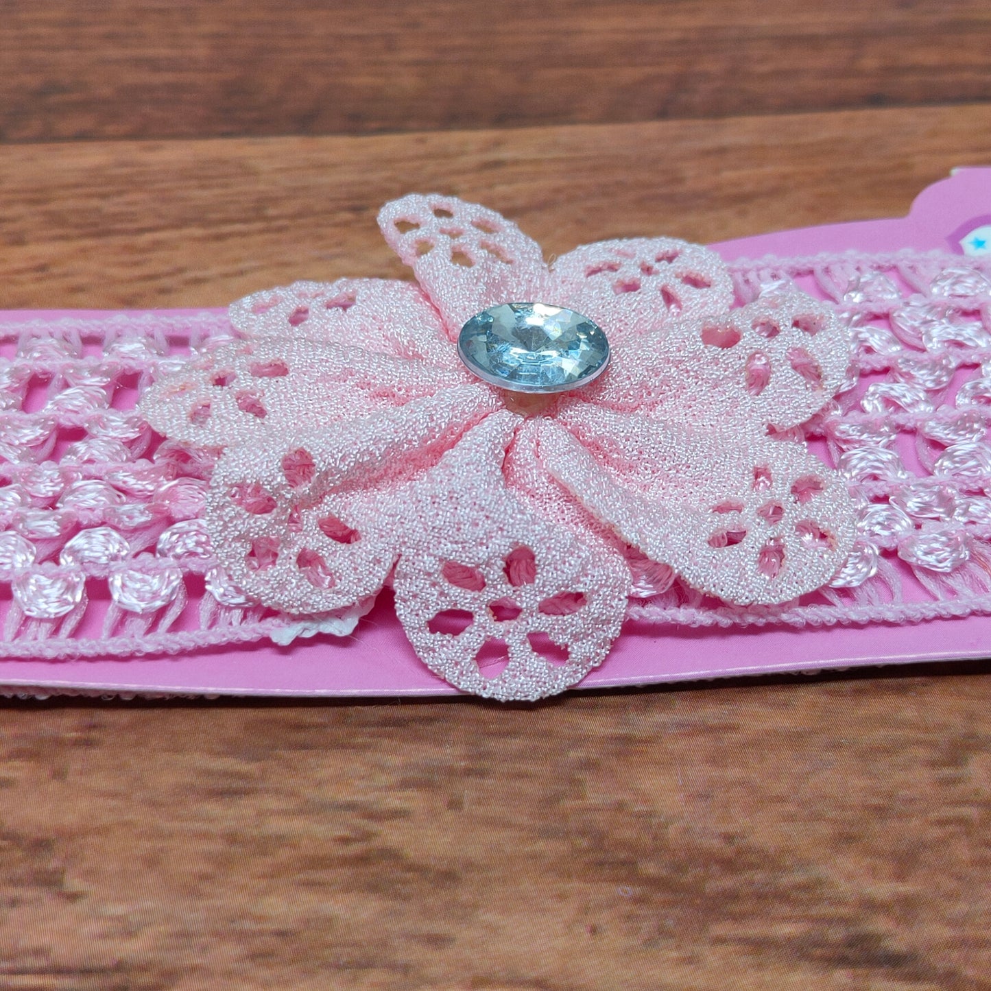 Floral Soft Stretchy Headbands for Baby Girls and Newborn (17-17 Baby Headband)