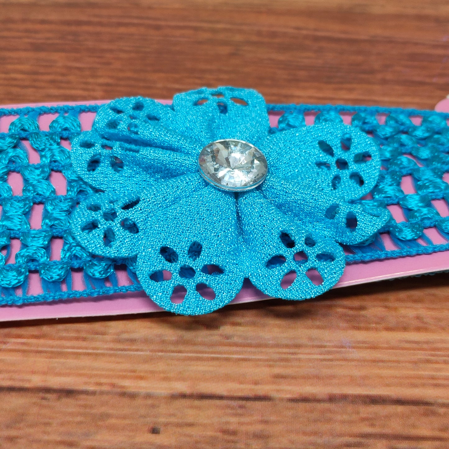 Floral Soft Stretchy Headbands for Baby Girls and Newborn (17-20 Baby Headband)