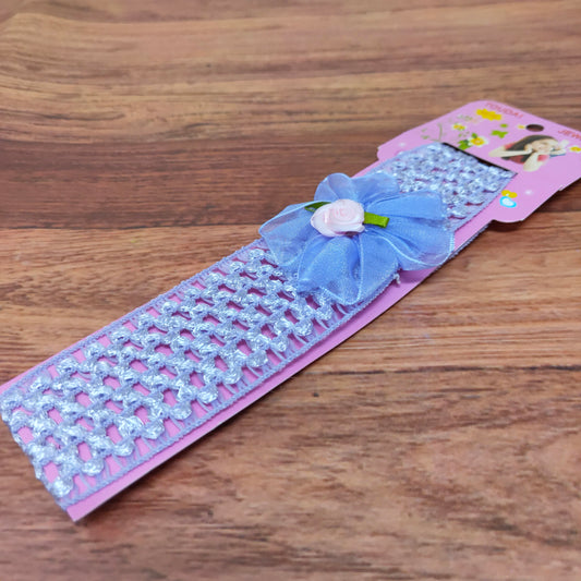 Floral Soft Stretchy Headbands for Baby Girls and Newborn (17-27 Baby Headband)