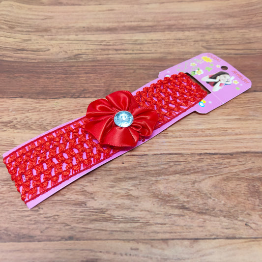 Floral Soft Stretchy Headbands for Baby Girls and Newborn (17-30 Baby Headband)