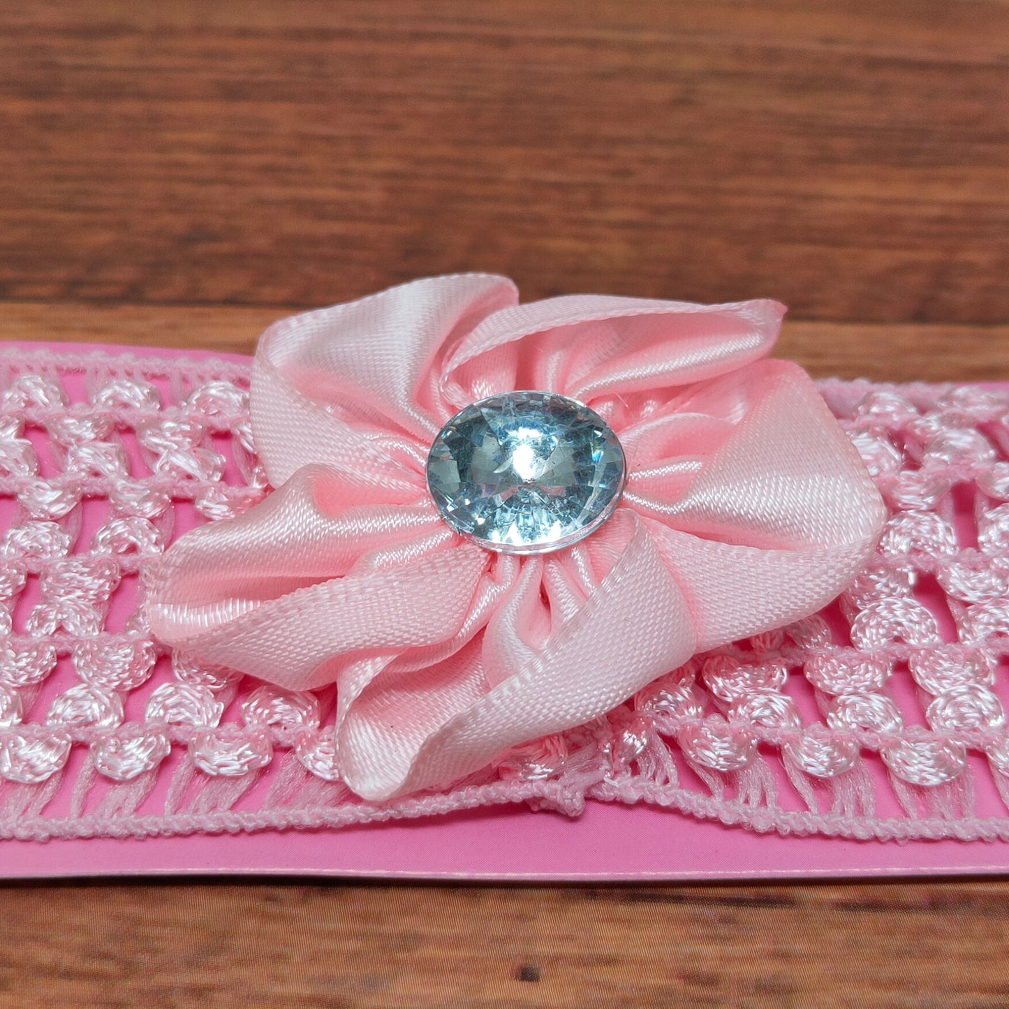 Floral Soft Stretchy Headbands for Baby Girls and Newborn (17-31 Baby Headband)