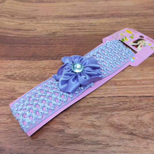 Floral Soft Stretchy Headbands for Baby Girls and Newborn (17-32 Baby Headband)