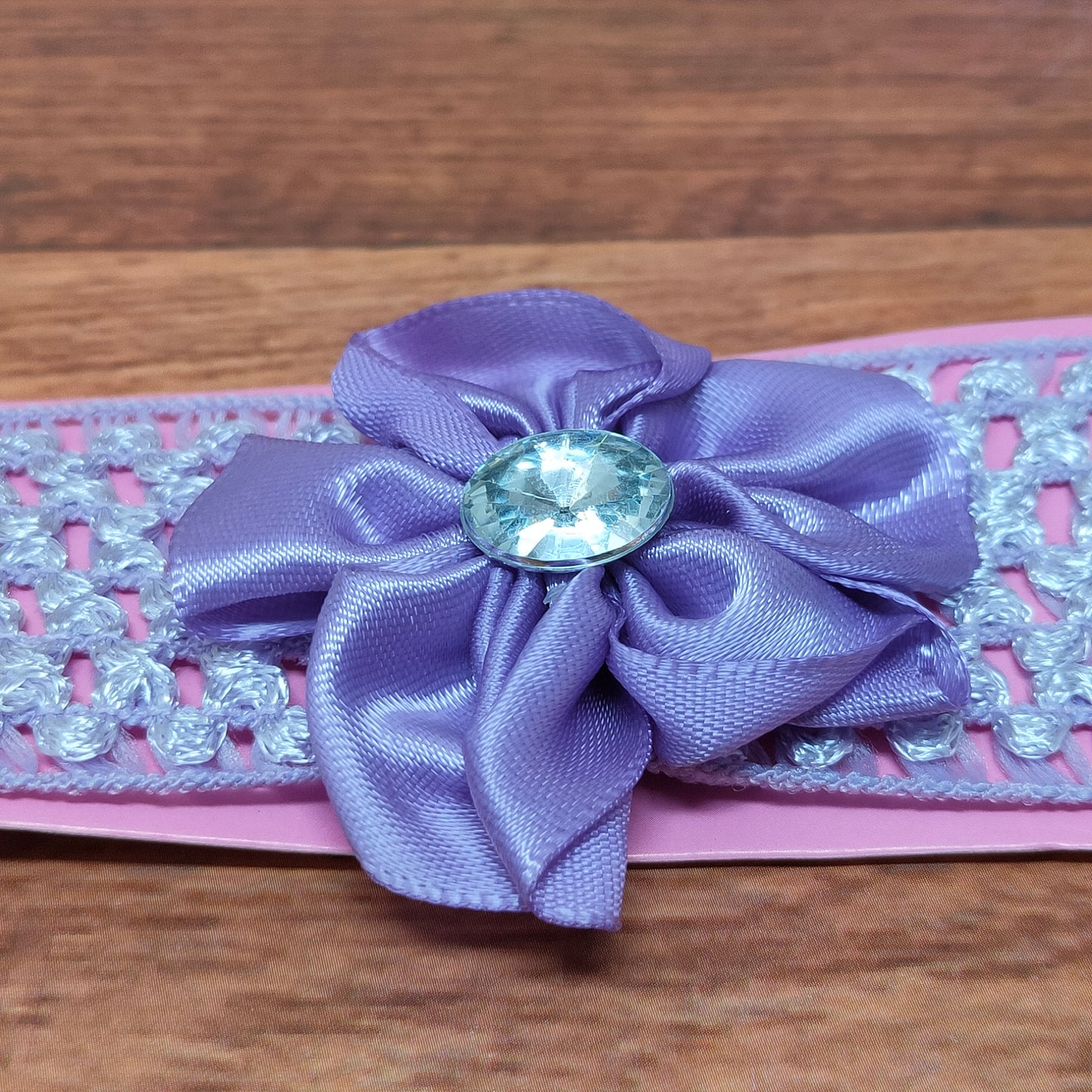 Floral Soft Stretchy Headbands for Baby Girls and Newborn (17-32 Baby Headband)