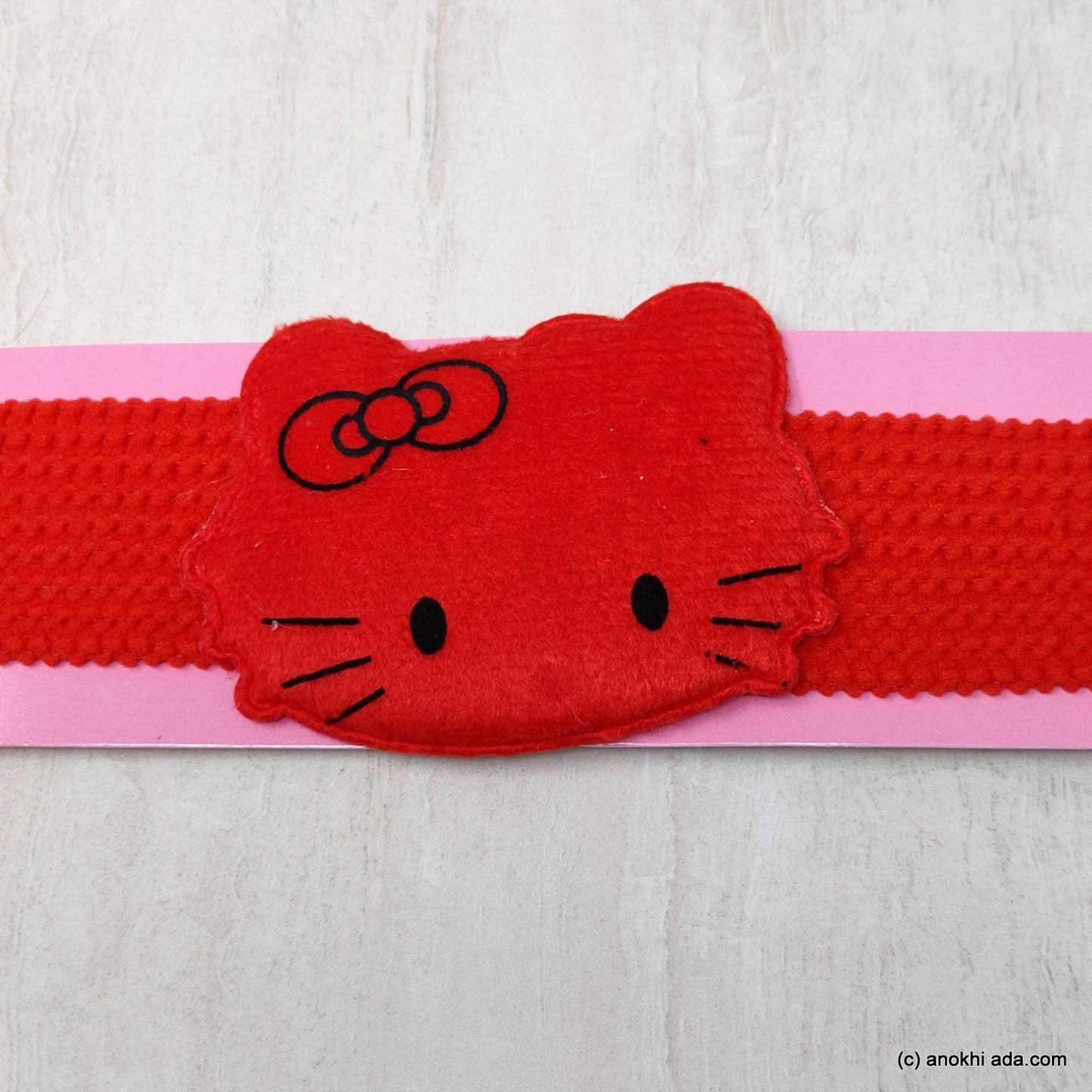 Kitty Red Soft Stretchy Headbands for Baby Girls and Girls (17-43)