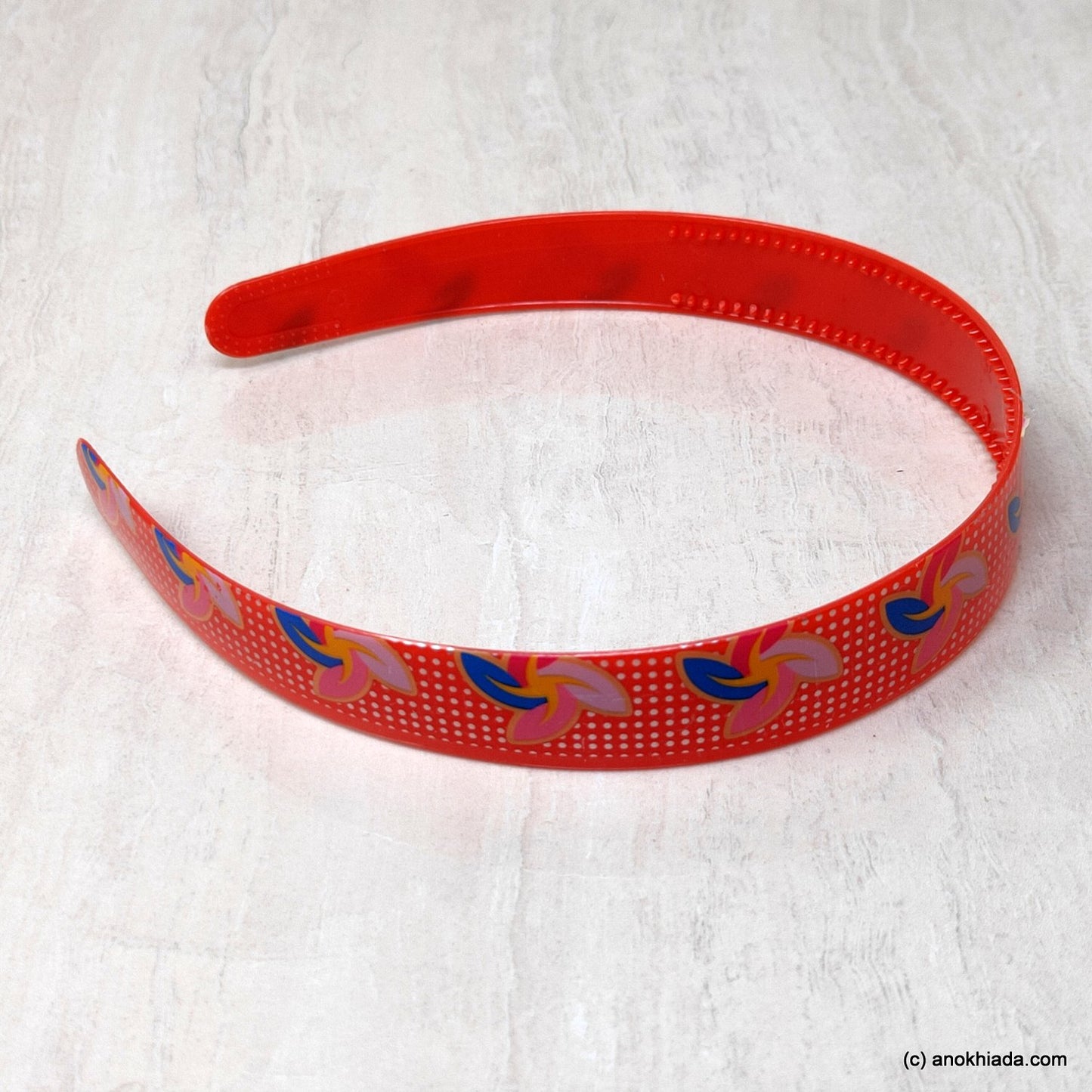 Anokhi Ada Plastic Floral Print Headbands/Hairbands for Kids and Girls (19-2a)