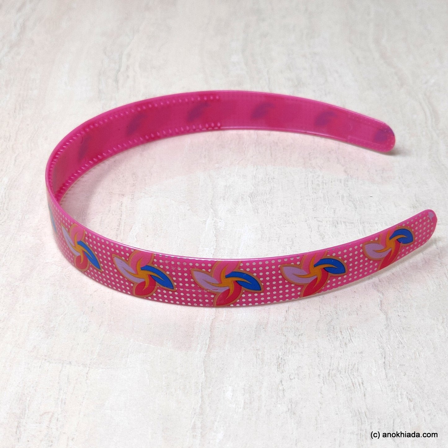 Anokhi Ada Plastic Floral Print Headbands/Hairbands for Kids and Girls (19-2b)